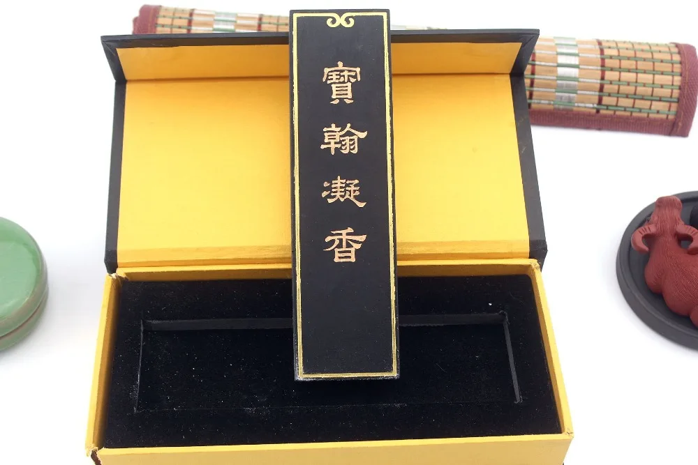Сверхтонкая масляная соль китайские чернила оригинальная ручка Hukaiwen baohanningxiang