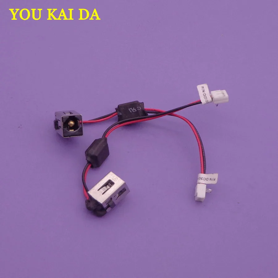 5 шт. абсолютно новый разъем постоянного тока для ноутбука Toshiba Mini NB505 NB500 с кабелем