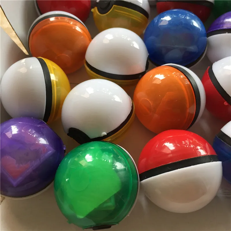 215 шт./лот PokeBall XY Хрустальный стикер для питомцев pokebotas Pokeball фигурка Пикачу