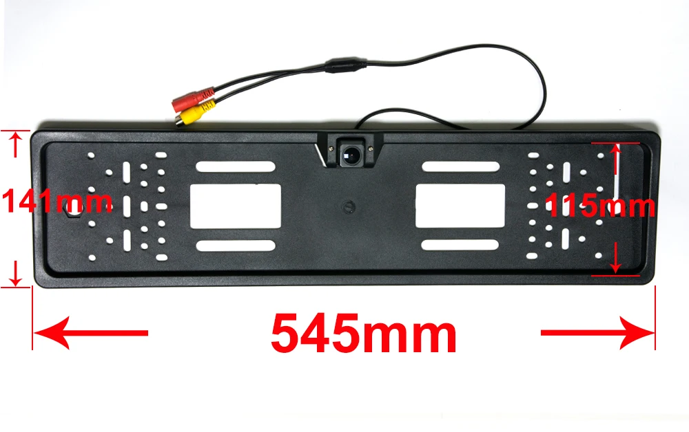 PAL HD 960*576 пикселей парковочная камера заднего вида Европейский номерной знак