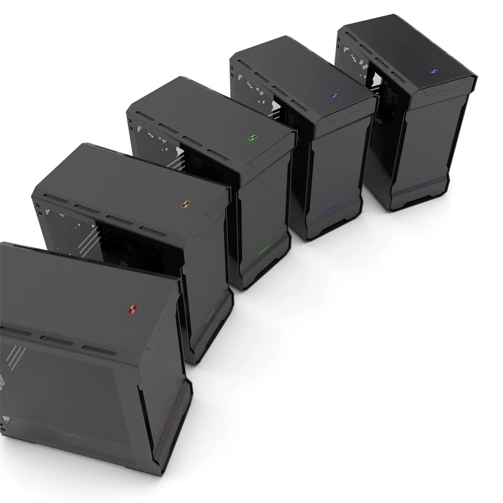 PHANTEKS PK 314ETG закаленное стекло RGB Алюминиевый корпус компьютера с водяным