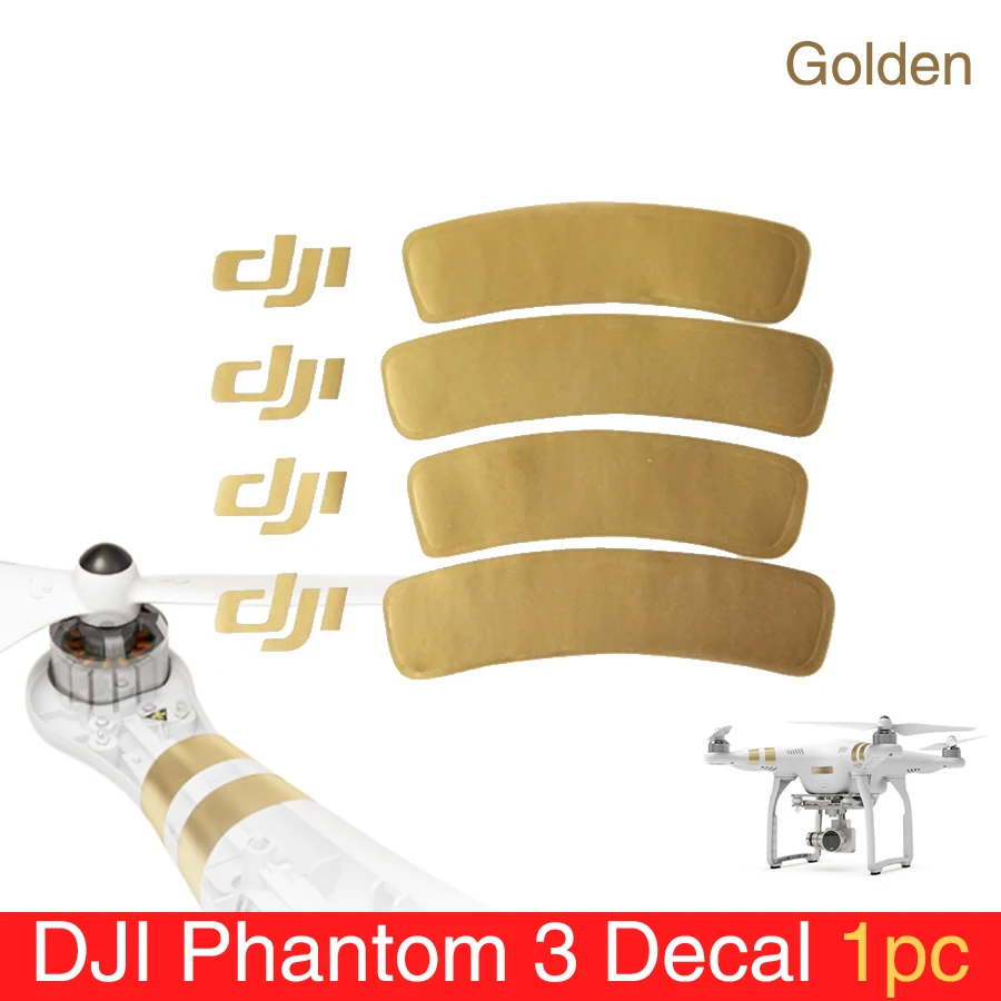 Аксессуары Phantom 3 Золотая наклейка/рука наклейка для DJI 1/2/3 универсальная на жилье