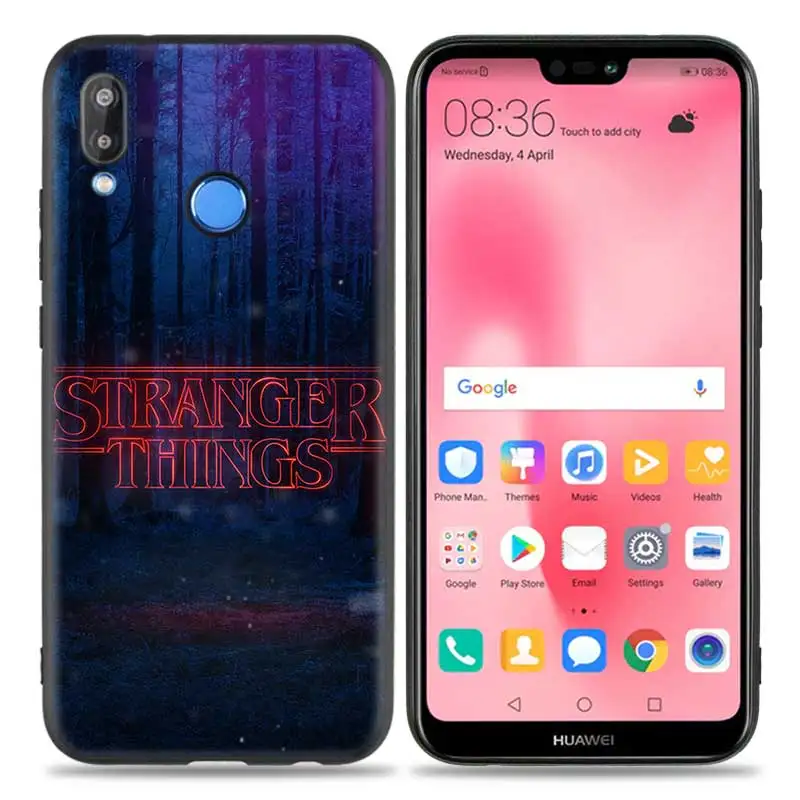A003 Силиконовый чехол-накладка для huawei P20 P10 P9 P8 Lite Pro P Smart+ Nova 3i 3E чехол для телефона с изображением странных вещей - Цвет: A003