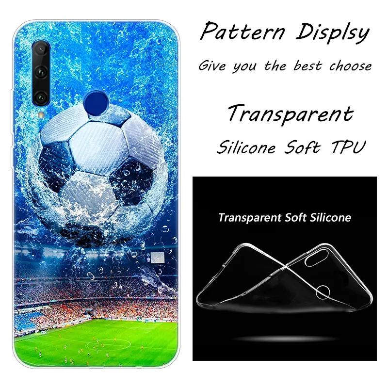 009 Модный силиконовый чехол для телефона huawei Honor 20 20i 10 9 8 Lite 8X 8C 8A 8S 7S 7A Pro View 20 - Цвет: 009