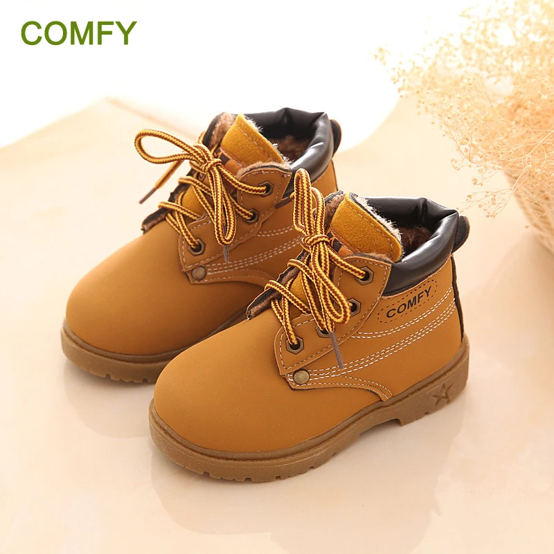 

New Spring Boots Kids Fashion Winter Baby Shoes Casual Antislip Toddler Girl Boots Handsome Bota Infantil Menino Cool Child Boot