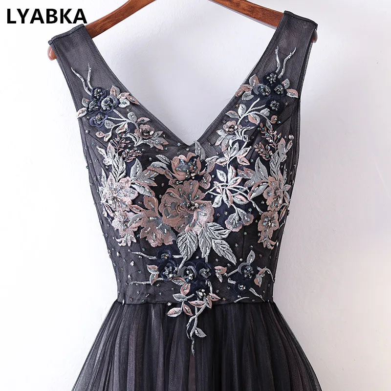 Вечернее Платье трапециевидного силуэта 2019|real photo evening dress|evening dresses longevening dress |