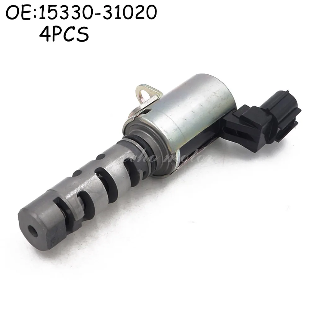 

Соленоид регулировки времени для Toyota AVALON CAMRY HIGHLANDER RAV4 SIENNA VENZA LEXUS ES GS IS RX, 4 шт., 15330-31020 15330-0P020 VVT