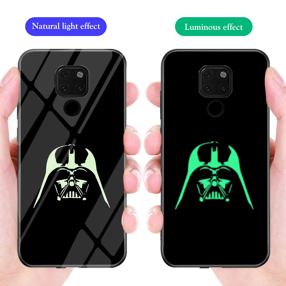 Чехлы для телефонов ciciber huawei mate 20 Pro Honor 10 Lite Fundas Star Wars чудо-яд светящийся чехол из