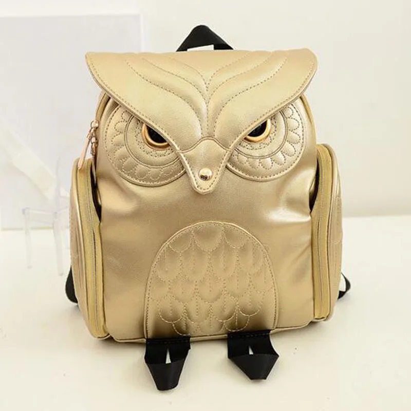 Wooalt Женский мини рюкзак с совой для женщин новая мода искусственная кожа