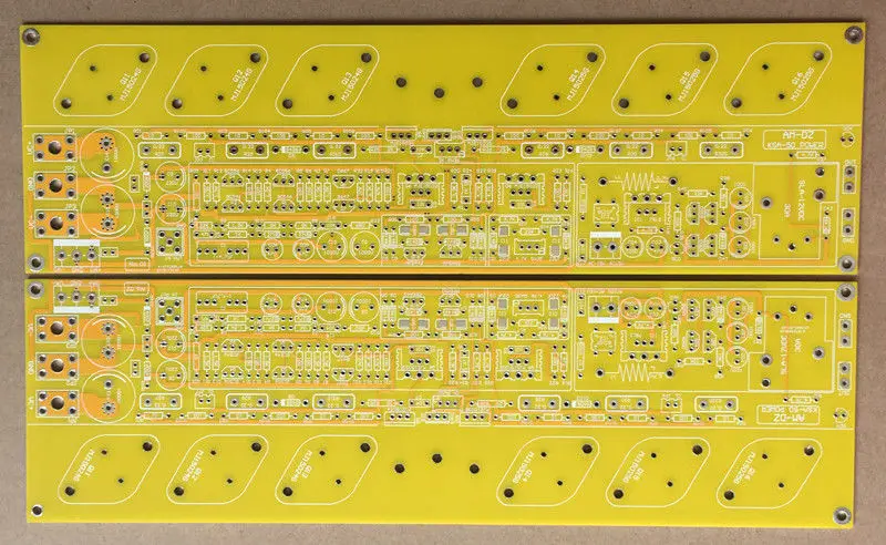 

ZEROZONE One pair TO-3 Class A Amp PCB base on KRELL KSA50 MKII + aluminum plate L8-1
