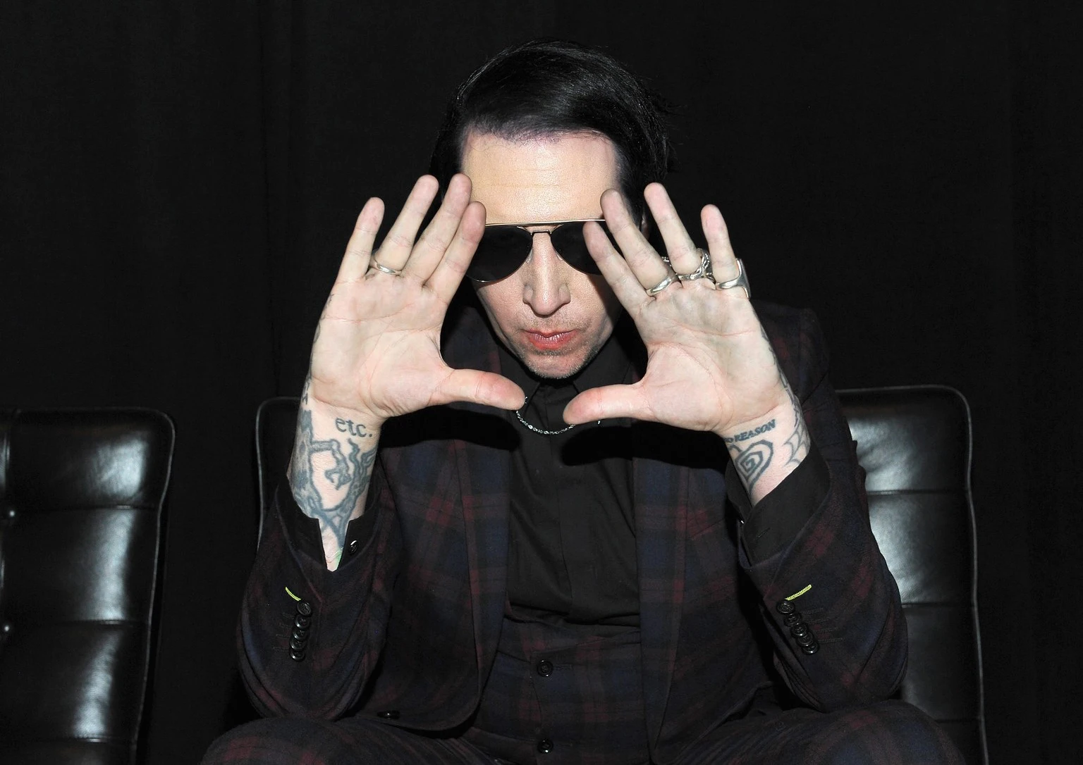 Marilyn постер с Мэнсоном прозрачные наклейки на стену украшение для дома