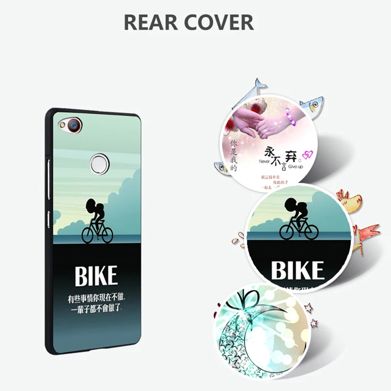 zte nubia z11 Case Original Cover for Skin Wolf Fish Skull Fundas 100% |