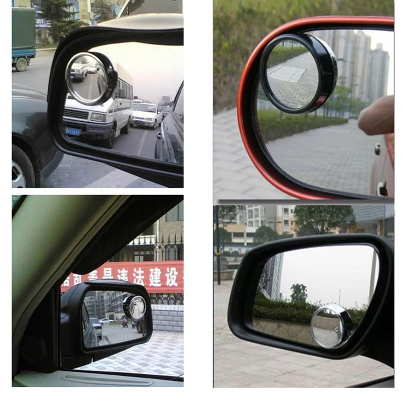 Вспомогательное Автомобильное зеркало заднего вида с увеличением для слепых зон
