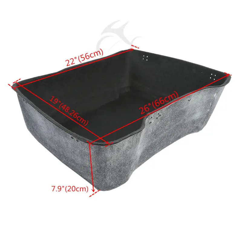 Мотоцикл King Pack Trunk Carpet Liner для Harley Tour Pak Touring Electra Street Glide FLHR FLHT Ultra Classic 1993 13|Багажник