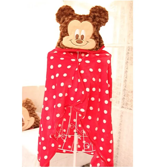 Новый аниме мультфильм милый Минни Микки для женщин и мужчин косплей с капюшоном