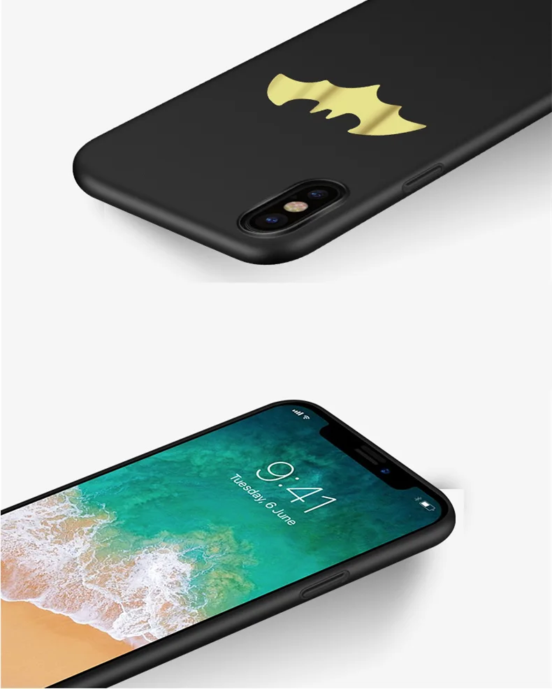 Для iPhone XS чехол для MAX XR ультра тонкий оригинальный Жесткий ПК телефона x 6 6s 7 8 Plus
