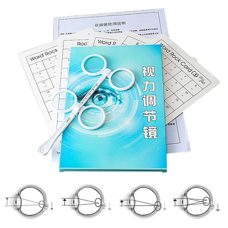 Bigger Size 0.50D To 4.00D Optical Flipper Optometry Plastic Flip For Lens Confirmation Test With Case | Красота и здоровье