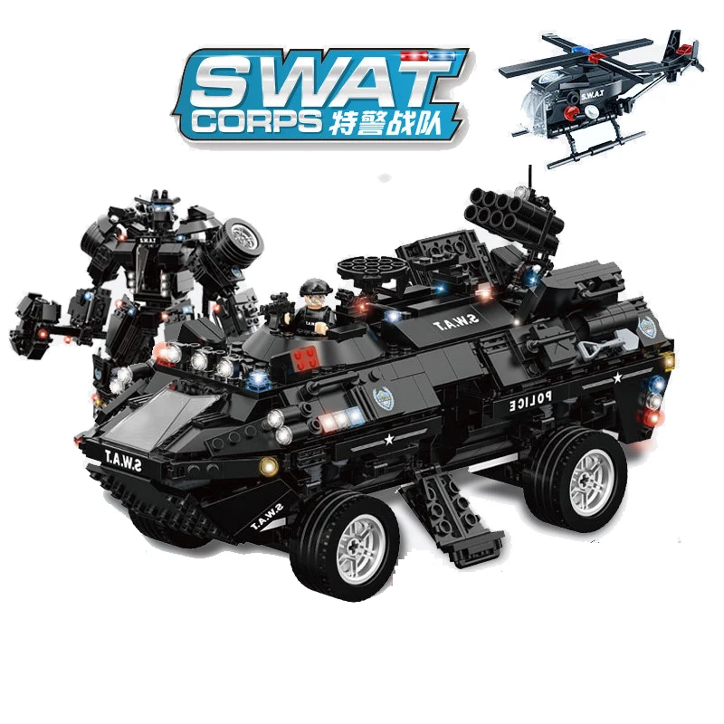 1044 шт детские развивающие строительные блоки игрушки Совместимые с Legoingly city