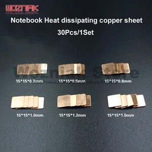 Ноутбук ЦП медный срез теплоотвод излучение ноутбук компьютерная видеокарта медный лист Красный медный лист с теплопроводностью