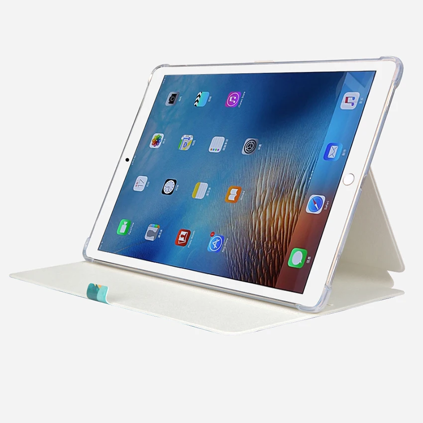 Чехол для ipad pro 12,9 A1670 A1671, тонкий чехол с цветным принтом и откидной крышкой-подставкой для ipad pro 12,9 A1584 A1652, умный чехол+ ручка