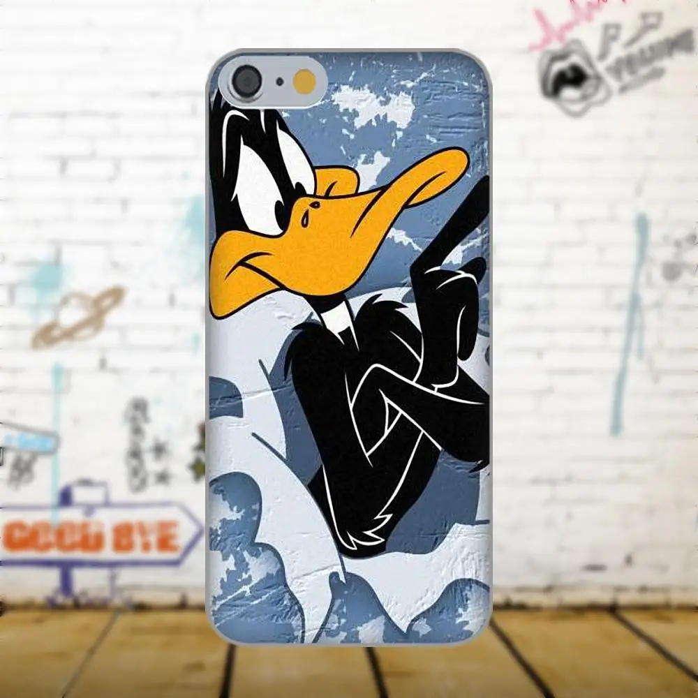 Oedmeb ТПУ чехлы для Apple iPhone 4 4S 5 5C 5S SE 6 6S 7 8 Plus X LG G3 G4 G5 G6 K4 K7 K8 K10 V10 V20 Daffy Duck | Мобильные