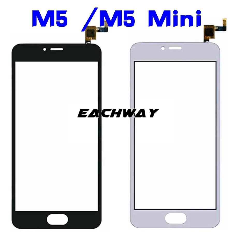 Новый сенсорный мини экран 5 0 дюйма Meizu M3S дигитайзер Внешний стеклянный объектив
