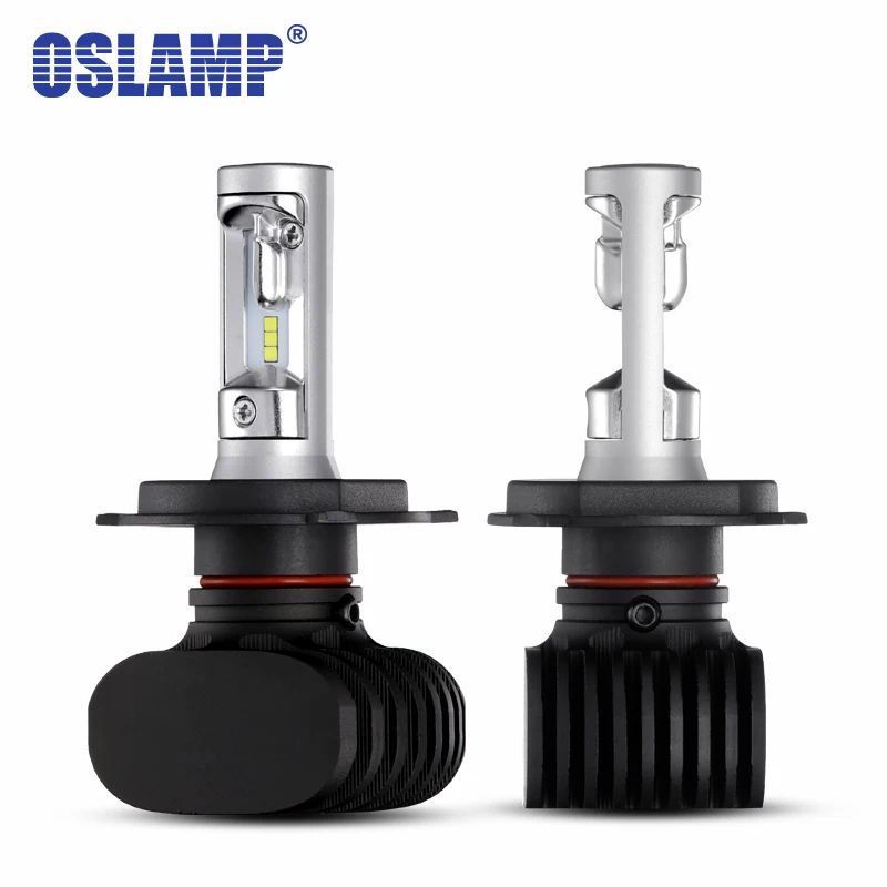 Oslamp Авто H7 светодиодный фонарь 9005/HB3 9006/HB4 Plug-n-Play H4 светодиодный автомобильные лампы 6500K CSP чипы 50 Вт 8000лм без вентилятора H8 H11 Светодиодный светильник