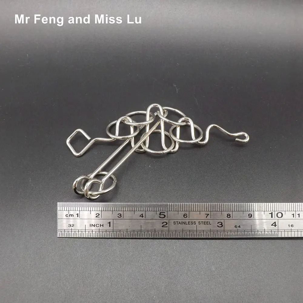 Серебряное кольцо змея головоломка игрушки для взрослых детское магических