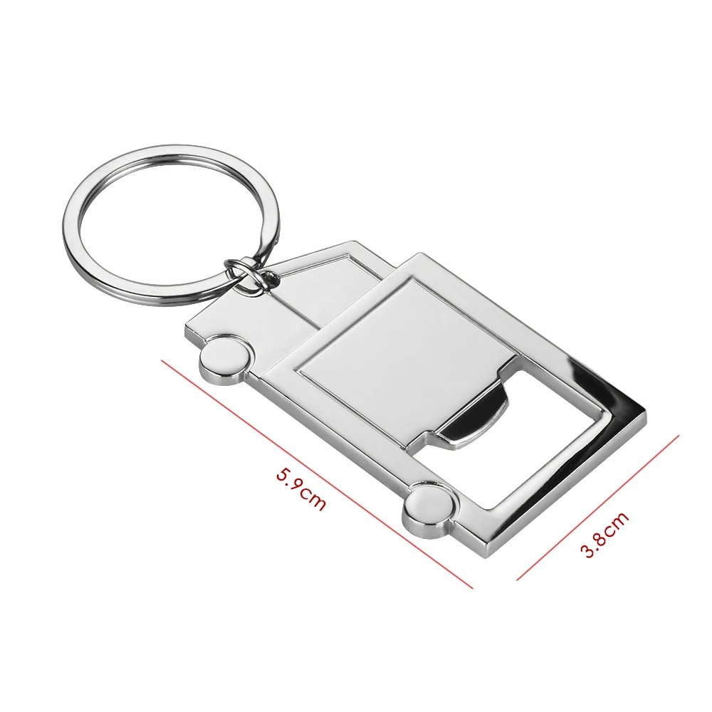 Брелок для ключей модели грузовика автомобильный брелок с открывалкой пивных