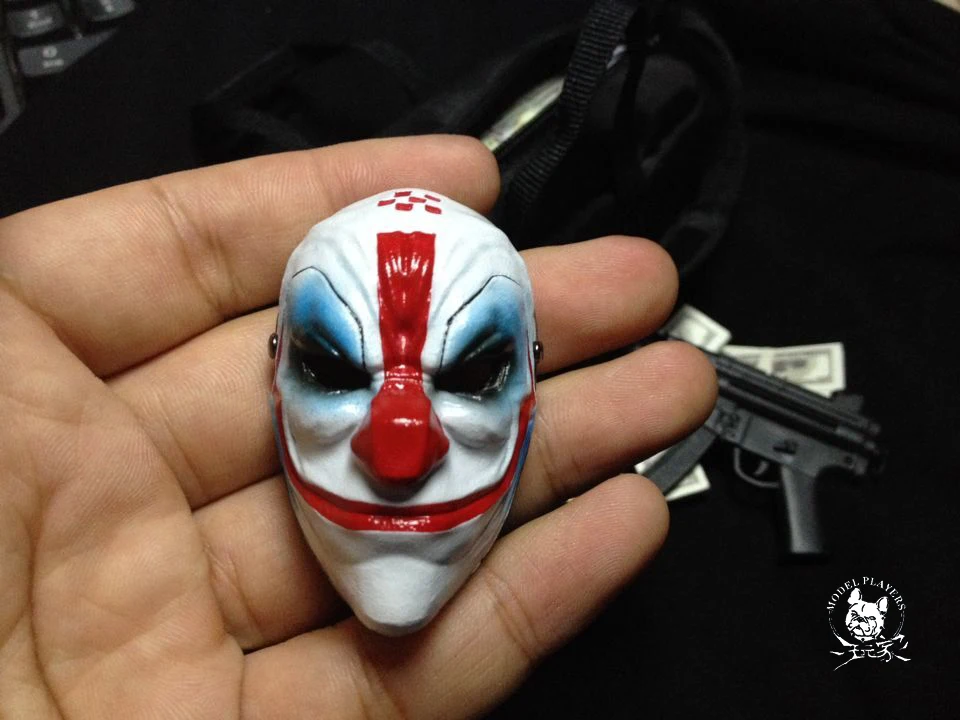 Новая Изысканная миниатюрная маска-солдат в масштабе 1/6 Драган для коллекции