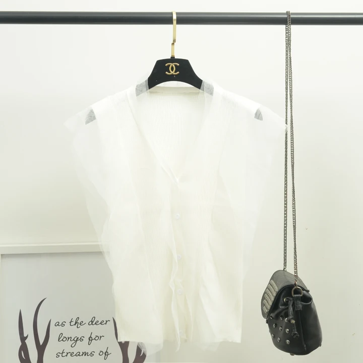 Женский кардиган с V-образным вырезом Alphalmoda изящный однобортный Кардиган без