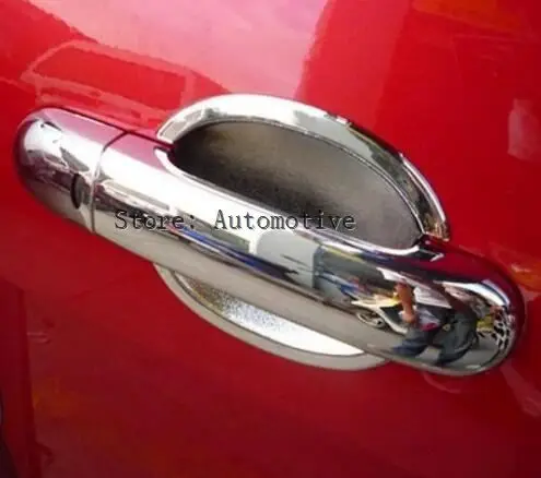 Аксессуары подходят для Nissan Versa Tiida hiso 2007 2008 2009 2010 2011 умная хромированная дверная