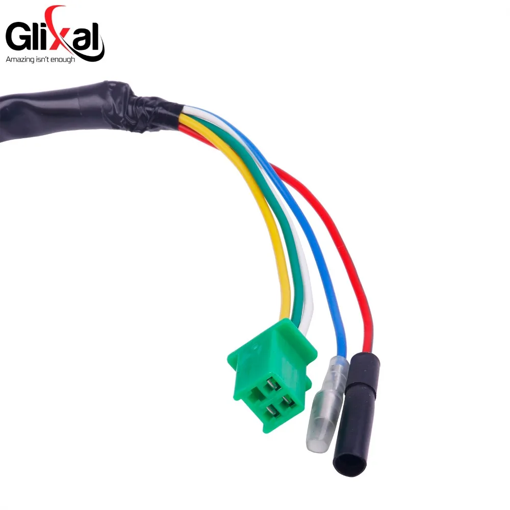 Glixal 8-coil МАГНЕТО генератор статора для GY6 125cc 150cc 152QMI 157QMJ китайский скутер мопед ATV Go Kart Quad двигатель(3+ 2