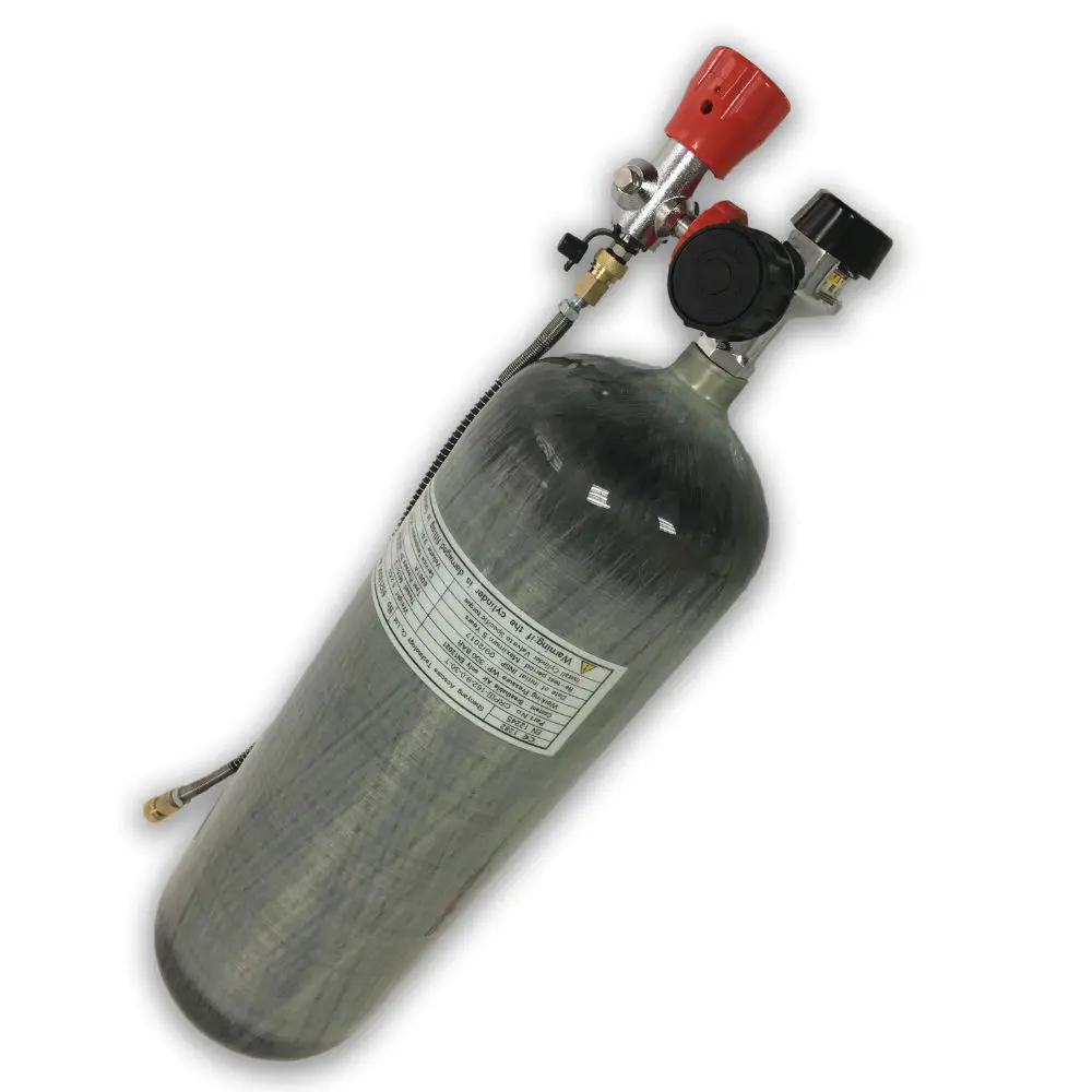 Tank-valve-station AC109201 Пейнтбольный Pcp бак 9L Condor цилиндр высокого давления 4500Psi Дайвинг шар для Акваланга компрессор 300 бар страйкбол цель - Цвет: Tank-valve-station