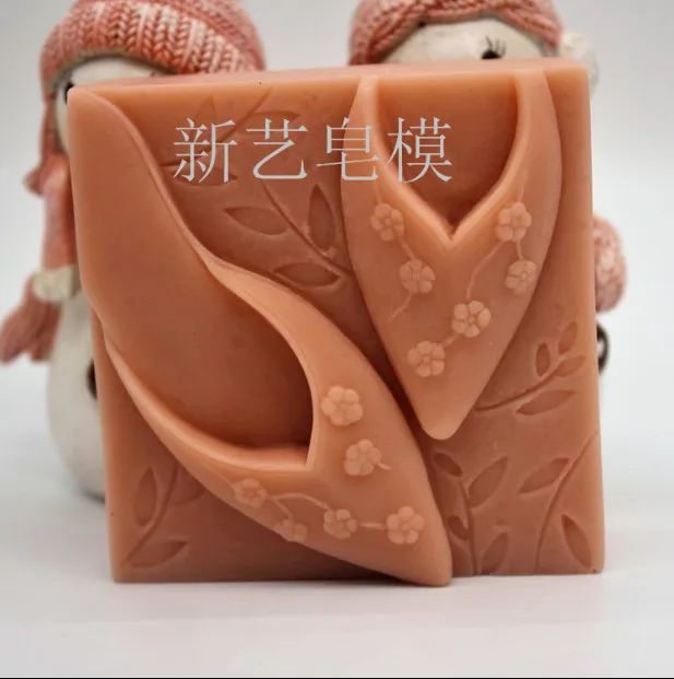 

New Chinese Style Handmade Soap Mold 3D DIY Silicone Mold for Natural Soap