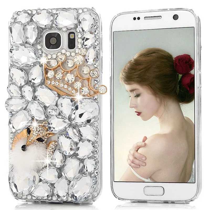 Чехол со стразами для iPhone 13 Pro Max 12 mini 11 XR XS X SE Samsung Galaxy S21 S20 Plus Ultra FE Note 20 10 | Мобильные