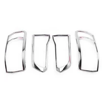 rear tail light cover for jeep grand cherokee 2014 2015 2016 chrome molding trim