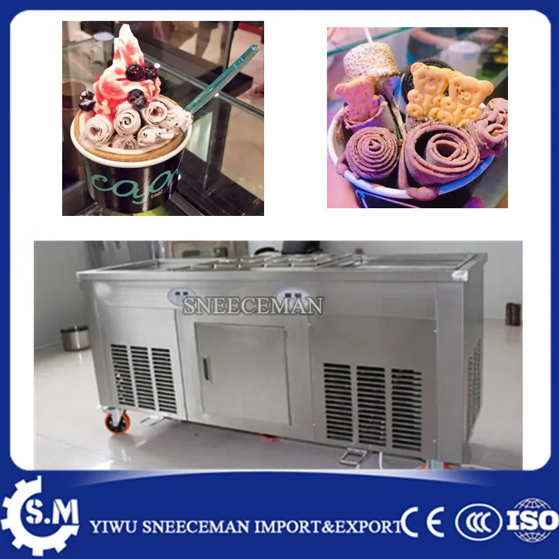 Автоматическая машина для рулона мороженого приготовления жареного