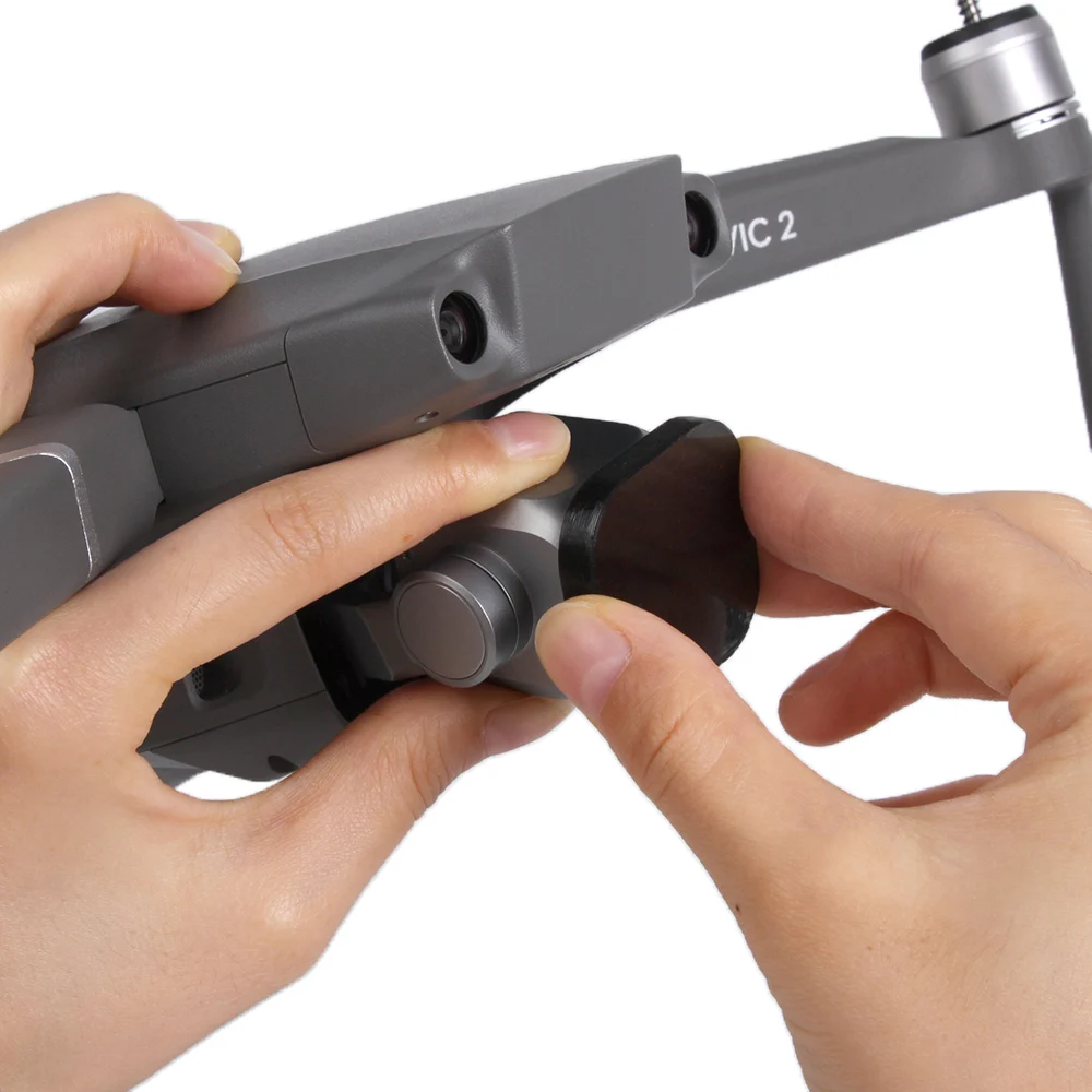 Установка фильтра для удаления крышки объектива DJI MAVIC 2 PRO Аксессуары