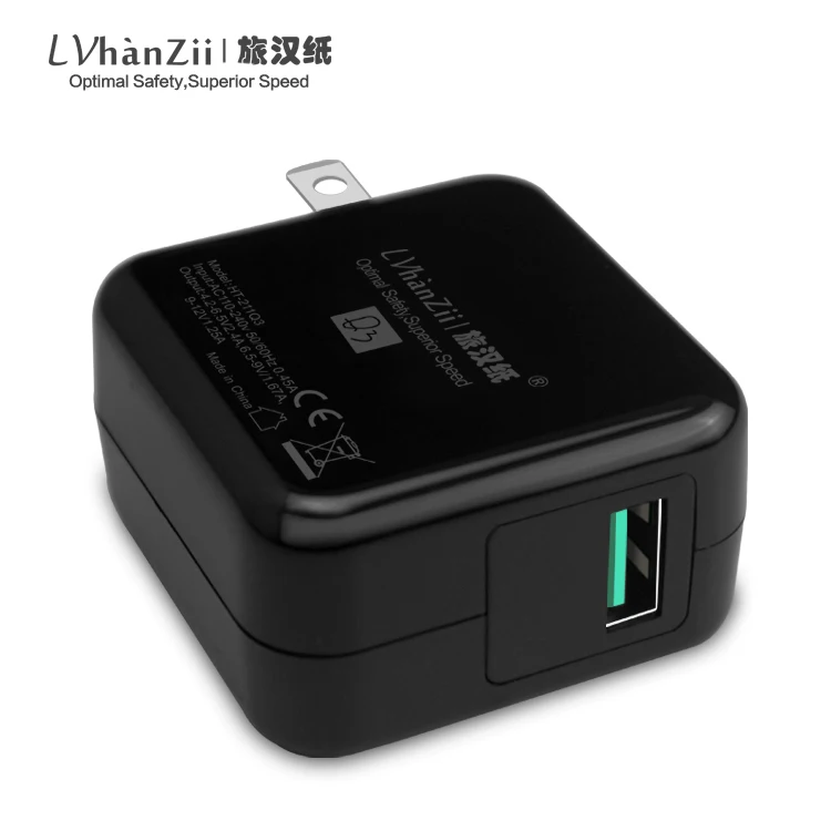 Quick Charge 3 0 18 W QC USB Wall Зарядное устройство складная НАС Подключите адаптер быстрая