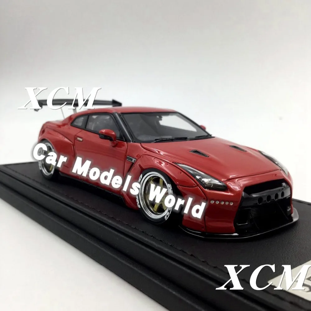 Полимерная модель автомобиля для IG-параметры модели: Рост-Pandem R35 GT-R 1:43 (красный) +