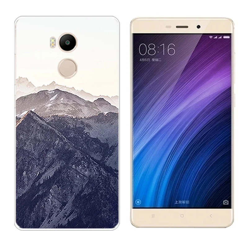 Case for Xiaomi Redmi 4 Prime TPU Soft Mobile Phone Cases Silicone Cover Pro Disk Printing Coque |