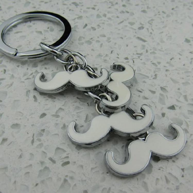 Брелок с усами усы брелок для ключей бородой высокое качество вешалка portachiavi chaveiro