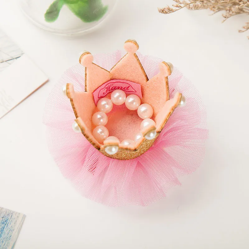 День рождения Шапки золотой розовый блеск Принцесса Корона шифон цветок Baby Shower