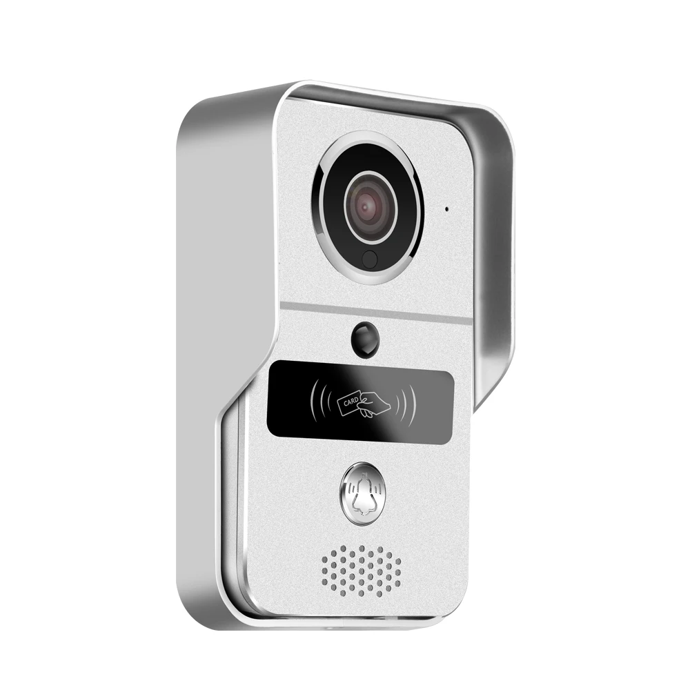 Домашняя камера безопасности Wi Fi дверной звонок видеодомофон RFID карта