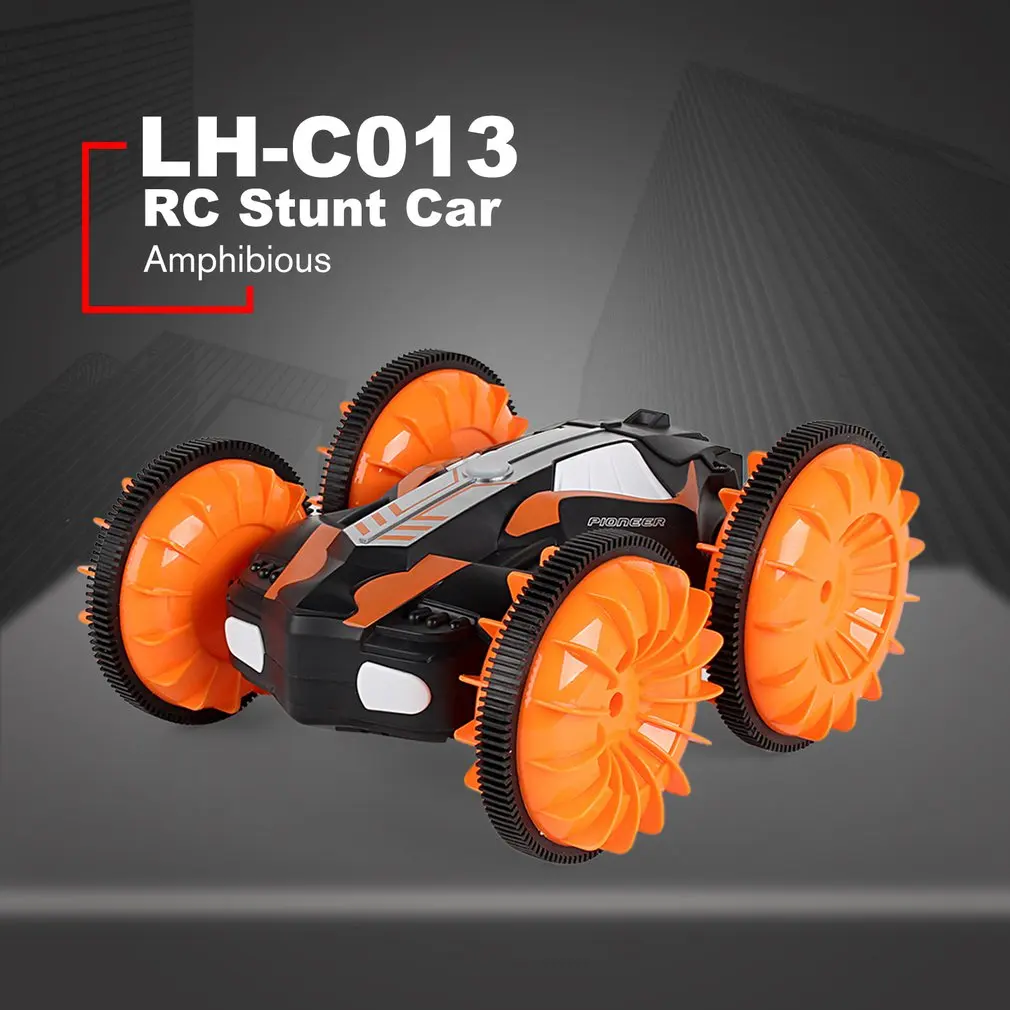 LH C013 2 4G Внедорожный гоночный альпинистский грузовик амфибия RC трюк автомобиль
