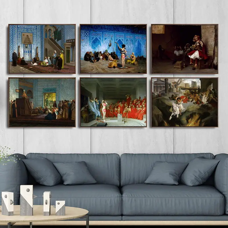 Художественные настенные картины для домашнего декора Фро гостиная холст с