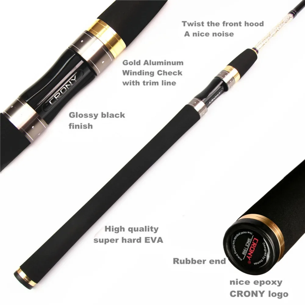 Спиннинг Crony AG2 S802 M MH морской бас 2 шт. спиннинг 8Ɔ &quot/2 42 м|spinning rod|rod spinning2 piece rods |