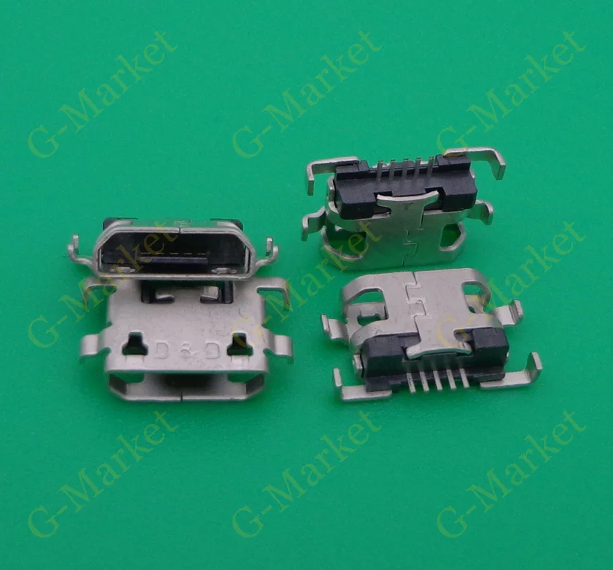 20 шт./лот для Blackview BV6000 BV6000S 6000 5pin Mini Micro USB зарядный разъем док станция