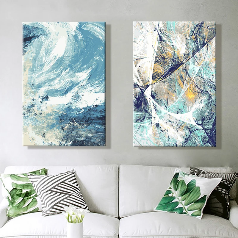 paint by number art painting numbers abstract characteristic personality thinking Living room decorative hanging | Дом и сад
